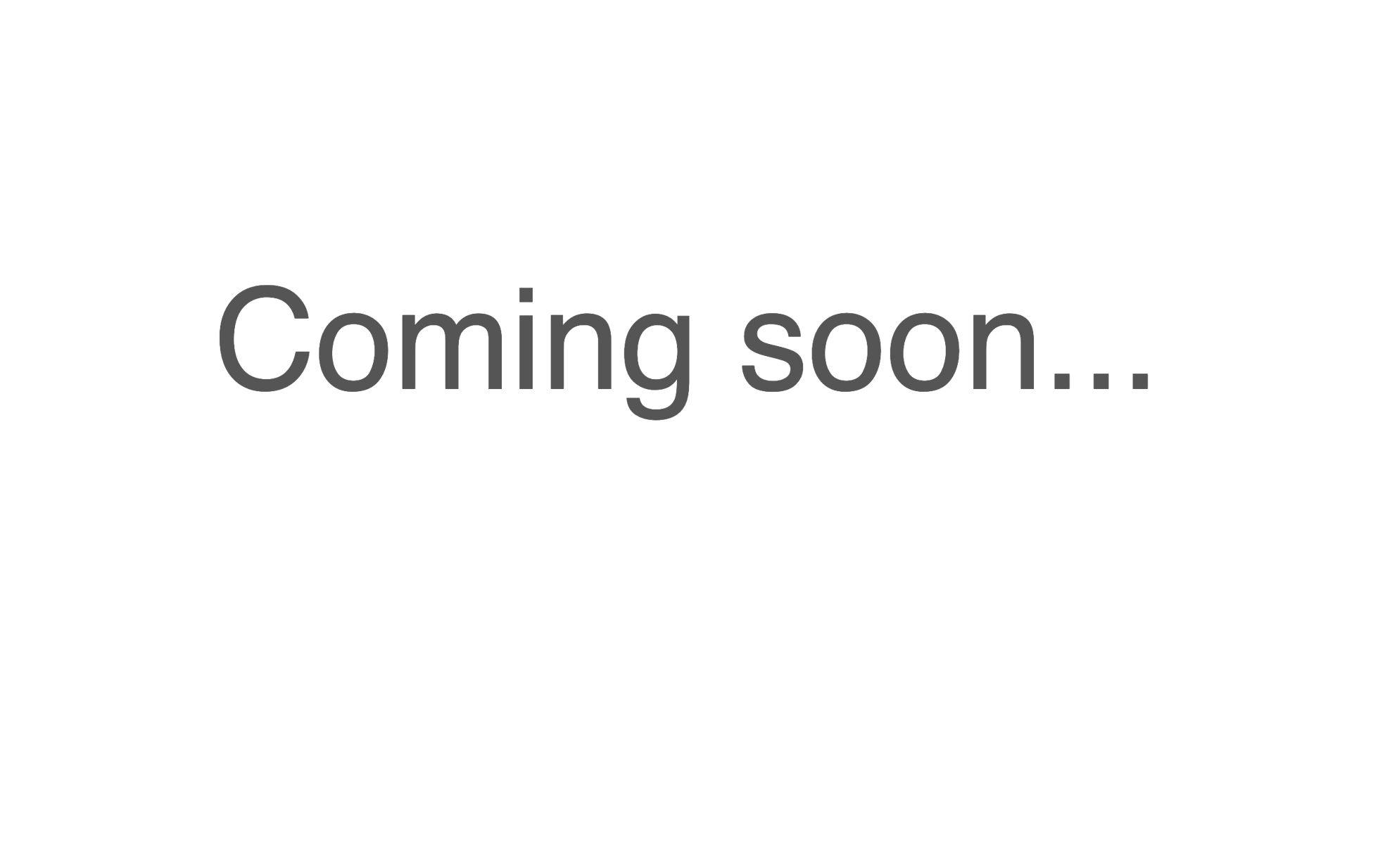 Photo of coming soon